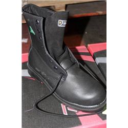 PAIR OF DYNAMIC STEEL TOE CSA APPROVED WORK BOOTS