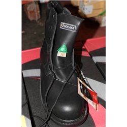 PAIR OF DYNAMIC STEEL TOE CSA APPROVED WORK BOOTS