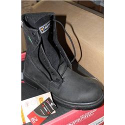 PAIR OF DYNAMIC STEEL TOE CSA APPROVED WORK BOOTS