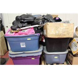PALLET OF ASST. NEW PURSES/BUTTERFLY DISPLAYS ETC