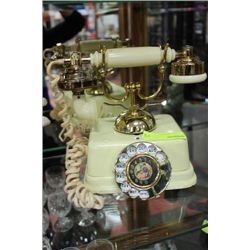 ESTATE METAL ROTARY PHONE