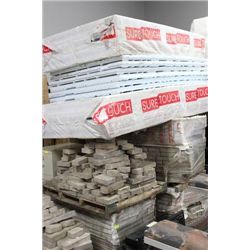 4.5 PALLET OF STONES INCLUDING INSTALLATION PANELS