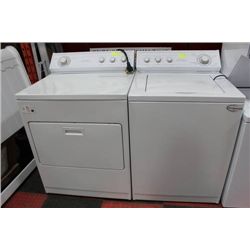WHIRLPOOL HEAVY DUTY WASHER/DRYER SET