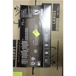 BOX OF 100 SIZE LARGE POWDER FREE EXAMINATION