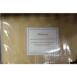 400 THREAD COUNT 100% COTTON KING DUVET SET