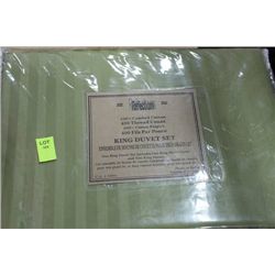 400 THREAD COUNT  QU SIZE DUVET SET