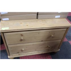 PINE 2 DRAWER STAND