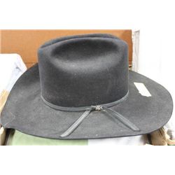 BLACK BAILEY COWBOY HAT - XXX BEAVER - BLACK