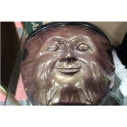 SUN FACED WALL PLANTER ALL WEATHER