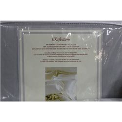 400 THREAD COUNT KING SIZE BLUE STRIPE DUVET