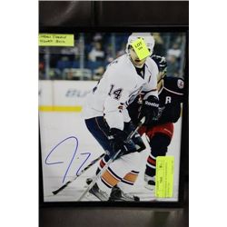 JORDAN EBERLE AUTOGRAPHED 8 X 10 WITH COA