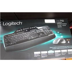 LOGITECH WIRELESS KEYBOARD AND MOUSE COMBO