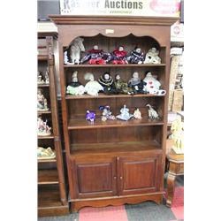 MAHOGANY WOOD SHELF ON CHOICE