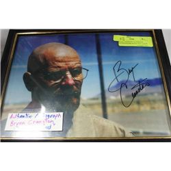 "BREAKING BAD" BRYAN CRANSTON AUTHENTIC