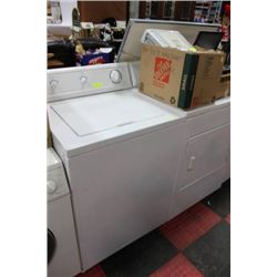 FRIGIDAIRE TOP LOAD WASHER W DRYER