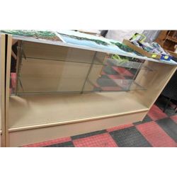 4' X 5' GLASS FRONT DISPLAY CASE