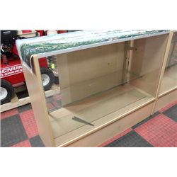 4' X 3' GLASS FRONT DISPLAY CASE