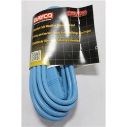 BAYCO 3 OUTLET COLD WEATHER EXTENSION CORD