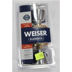 WEISER KEYED ENTRY HANDLE SET