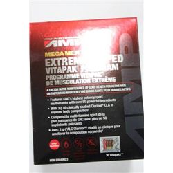 BOX OF 30 GNC EXTREME RIPPED VITA PKS