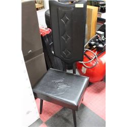 VALET CHAIR WITH HIDDEN COMPARTMENT IN SEAT