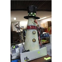 METAL SNOWMAN