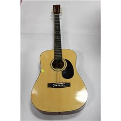 GUITAR RIESTA BLONDE & BAG & CASE