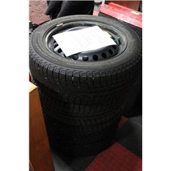 SET OF 4 MICHELIN ICE - WINTER TIRES