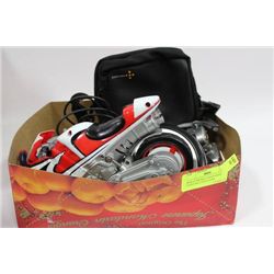 BOX OF MISCELLANEOUS KIDS ITEMS