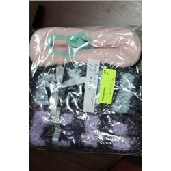 PK OF 3 MARY JANE STYLE SLIPPERS