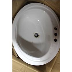 BATHROOM SINK IN BOX