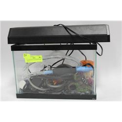 AQUARIUM W/ ACCESSORIES (SIZE SMALL)