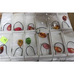 PK OF 12 BUG PENDANT NECKLACES