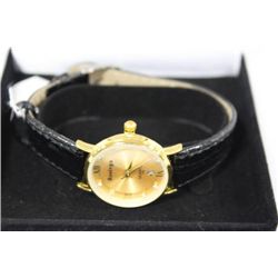 ROSIVGA WOMEN'S BLACK STRAP WATCH