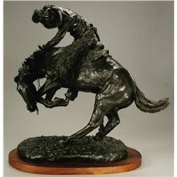 "The Rattlesnake" Bronze by Frederic Remington
