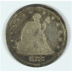 1875-S TWENTY CENT PC GOOD