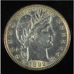 1892 BARBER QUARTER MS-63