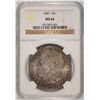 Image 1 : 1887 MORGAN DOLLAR NGC MS-64