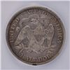 Image 3 : 1876 SEATED LIBERTY HALF ICG F-12