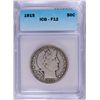 Image 1 : 1915 BARBER HALF ICG F-12 KEY DATE