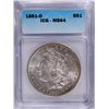 Image 1 : 1881-O MORGAN DOLLAR ICG MS-64