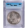 Image 1 : 1887-O MORGAN DOLLAR ICG MS-62