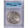 Image 1 : 1923-S PEACE DOLLAR ICG MS-64 WHITE NICE