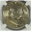 Image 2 : 1954-S FRANKLIN HALF DOLLAR, NGC MS-64 FBL