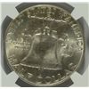 Image 3 : 1957 FRANKLIN HALF DOLLAR, NGC MS-64 FBL