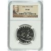 Image 1 : 1956 TYPE-2 FRANKLIN HALF DOLLAR,  NGC PROOF-68!