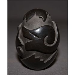 SANTA CLARA POTTERY EGG