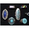 Image 2 : NINE NAVAJO RINGS