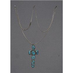NAVAJO CROSS NECKLACE