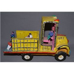 MEXICAN POTTERY FOLK ART TRUCK